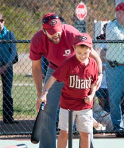 miracle league baseball player