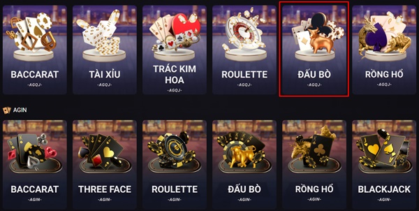 Cách cược bàn chơi Đấu Bò